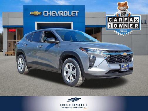 Sterling Gray Metallic 2024 Chevrolet Trax LS