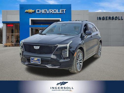 Stellar Black Metallic 2024 Cadillac XT4 Sport