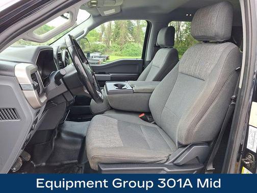 Antimatter Blue Metallic 2021 Ford F-150 XLT