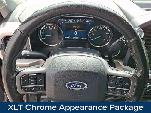 Antimatter Blue Metallic 2021 Ford F-150 XLT