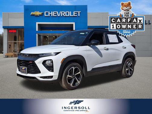 Summit White 2023 Chevrolet Trailblazer RS