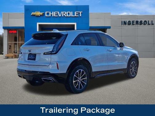 Crystal White Tricoat 2024 Cadillac XT4 Sport