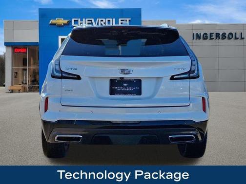 Crystal White Tricoat 2024 Cadillac XT4 Sport
