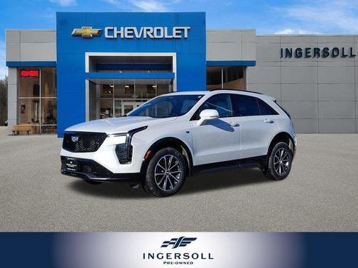 Crystal White Tricoat 2024 Cadillac XT4 Sport