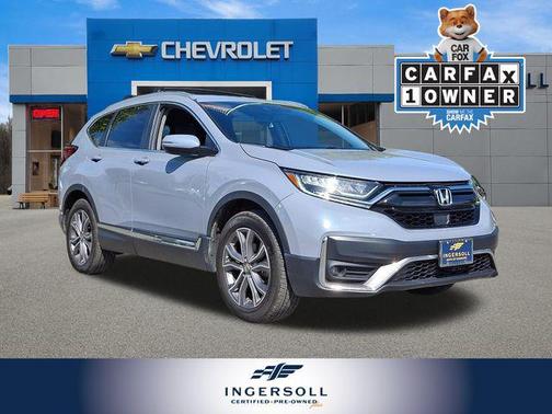 Blue 2022 Honda CR-V AWD Touring