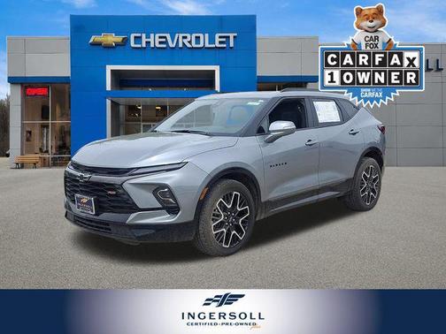 Sterling Gray Metallic 2023 Chevrolet Blazer RS