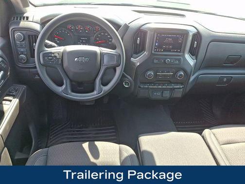 Sterling Gray Metallic 2026 Chevrolet Silverado 1500 Custom Trail Boss