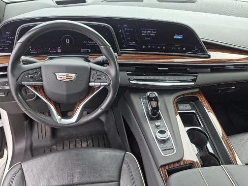 Crystal White Tricoat 2021 Cadillac Escalade Premium Luxury