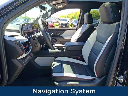 Black 2025 Chevrolet Silverado EV RST