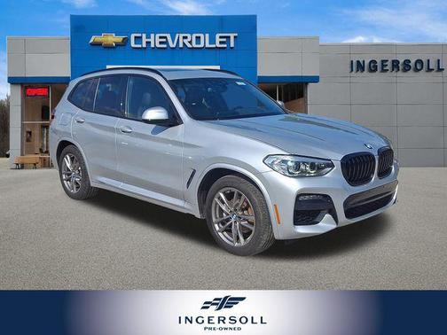 Glacier Silver Metallic 2021 BMW X3 xDrive30i