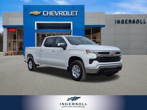 Summit White 2025 Chevrolet Silverado 1500 LT