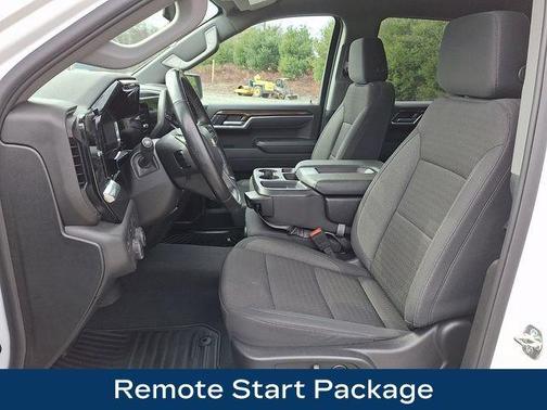 Summit White 2025 Chevrolet Silverado 1500 LT