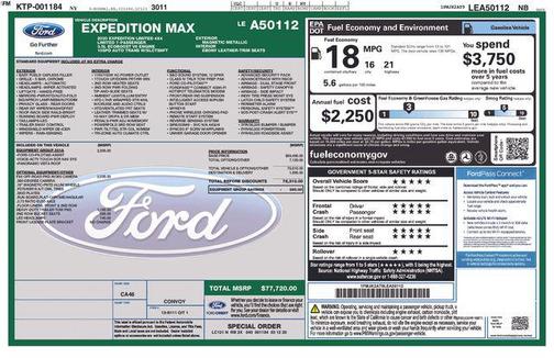 Magnetic 2020 Ford Expedition Max Limited