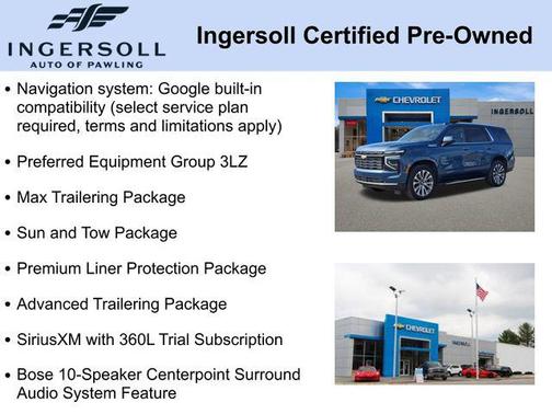 2025 Chevrolet Tahoe 4WD High Country