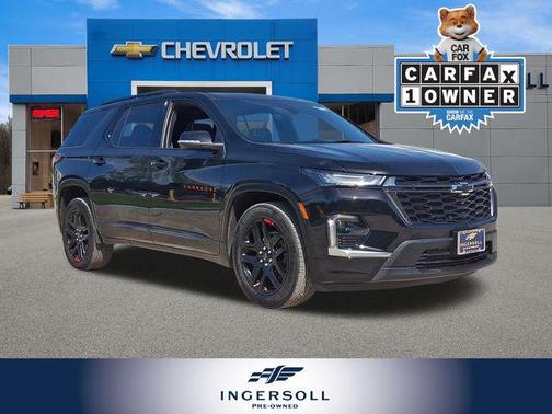 Mosaic Black Metallic 2024 Chevrolet Traverse Premier