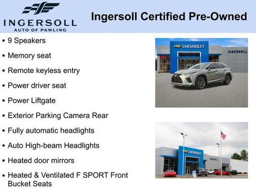 2022 Lexus RX 350 F SPORT Handling