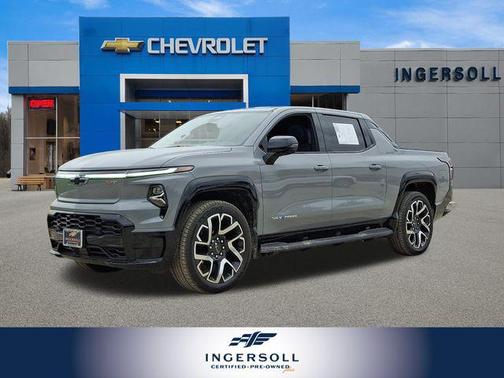 Slate Gray Metallic 2025 Chevrolet Silverado EV RST