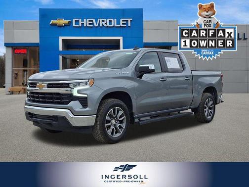 Sterling Gray Metallic 2025 Chevrolet Silverado 1500 LT