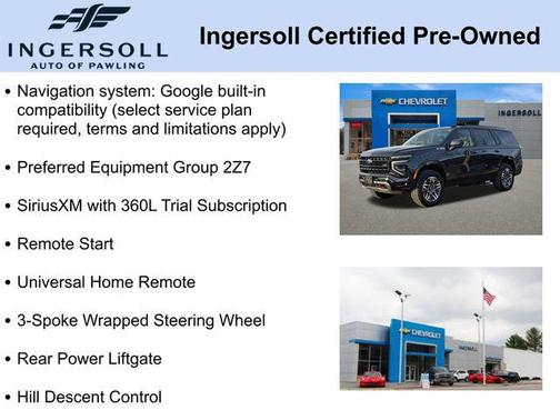 2025 Chevrolet Tahoe 4WD Z71