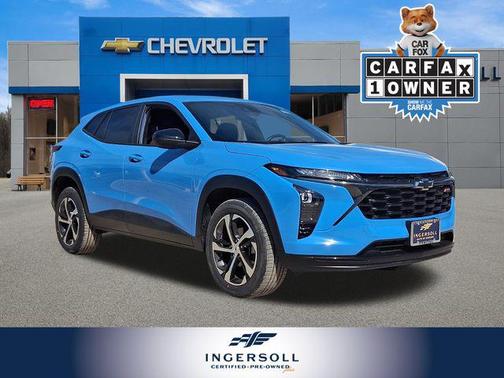 Fountain Blue 2024 Chevrolet Trax FWD 1RS