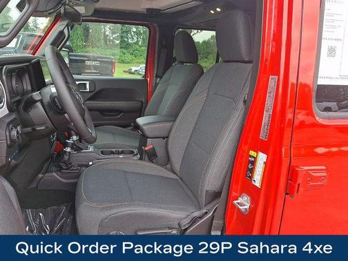 Firecracker Red Clearcoat 2025 Jeep Wrangler 4xe Sahara