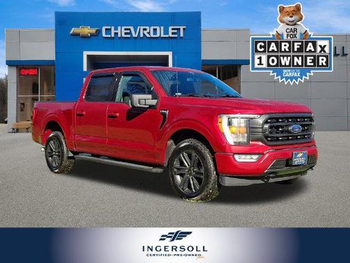Rapid Red Metallic Tinted Clearcoat 2021 Ford F-150 XLT