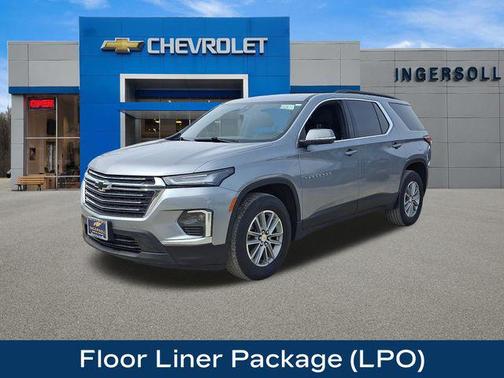Sterling Gray Metallic 2023 Chevrolet Traverse LT Cloth