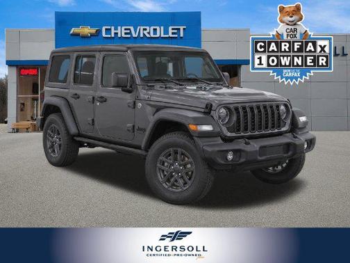 Granite Crystal Metallic Clearcoat 2025 Jeep Wrangler Sport S