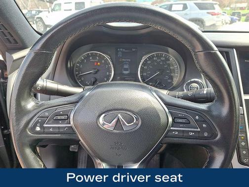 Black Obsidian 2021 INFINITI Q60 3.0T LUXE