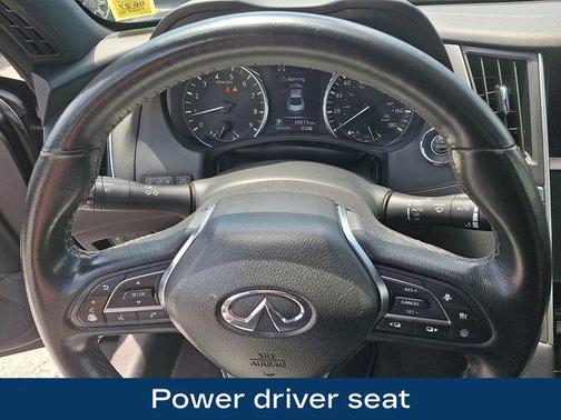 Black Obsidian 2021 INFINITI Q60 3.0T LUXE
