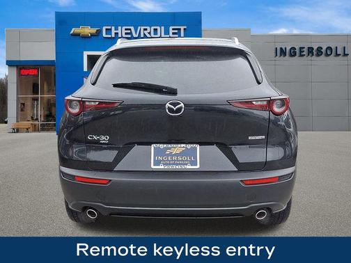 Jet Black Mica 2025 Mazda CX-30 2.5 S Preferred Package