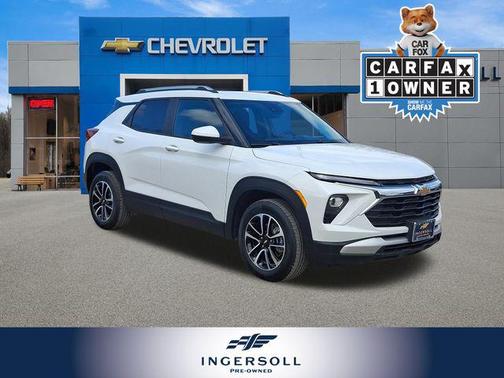 Summit White 2026 Chevrolet Trailblazer LT