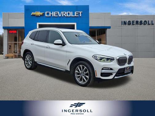 Alpine White 2018 BMW X3 xDrive30i