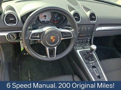 Black 2022 Porsche 718 Boxster S