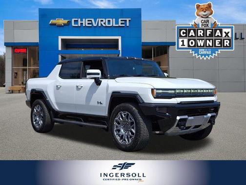 Interstellar White 2025 GMC HUMMER EV Pickup 3X