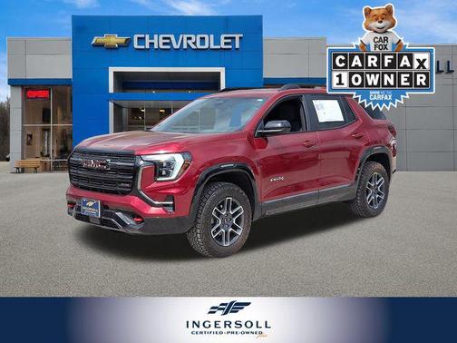 Volcanic Red Tintcoat 2026 GMC Terrain AWD AT4