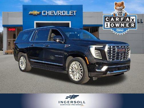 Onyx Black 2025 GMC Yukon XL Denali