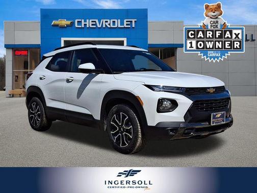 Summit White 2023 Chevrolet Trailblazer ACTIV