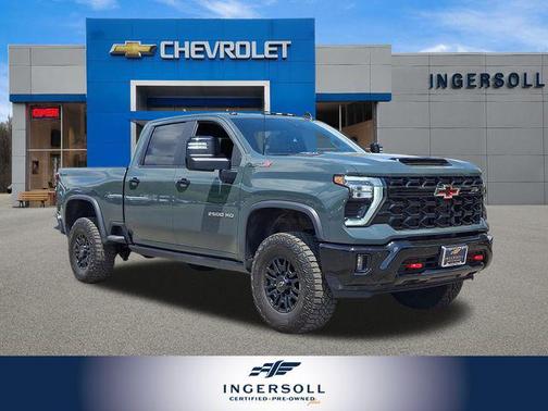 Gray 2025 Chevrolet Silverado 2500 Crew Cab, Standard Bed, ZR2, 4WD