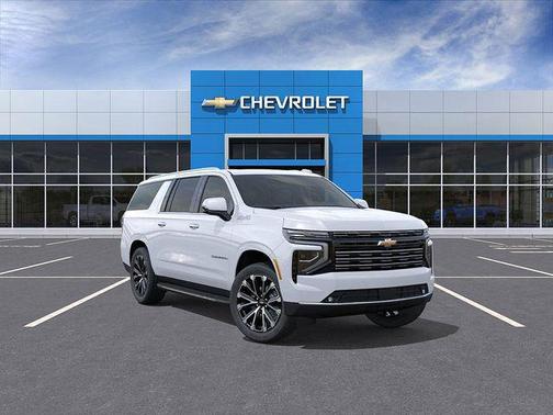 Polar White Tricoat 2026 Chevrolet Suburban High Country, 4WD