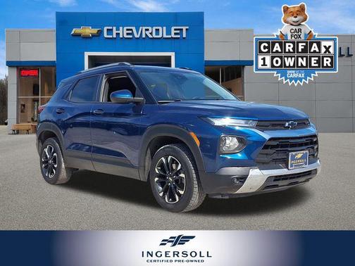 Pacific Blue Metallic 2021 Chevrolet Trailblazer LT