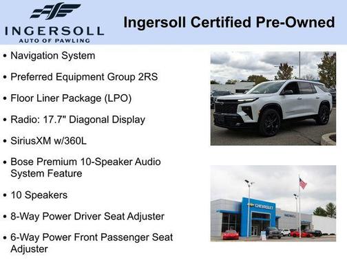 2024 Chevrolet Traverse RS