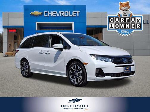 Platinum White Pearl 2026 Honda Odyssey Elite