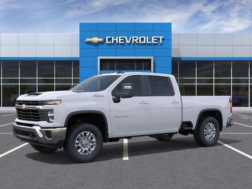 Summit White 2026 Chevrolet Silverado 3500 LT