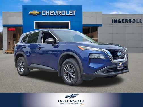Caspian Blue Metallic 2021 Nissan Rogue S