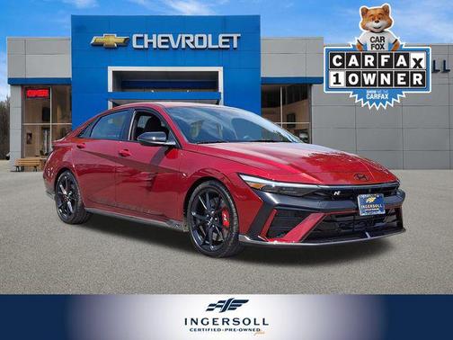 Ultimate red 2025 Hyundai ELANTRA N Base