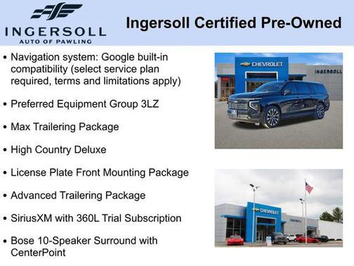 2025 Chevrolet Suburban 4WD High Country