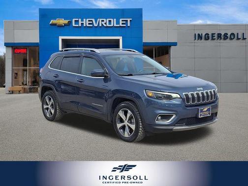 Blue Shade Pearlcoat 2019 Jeep Cherokee Limited