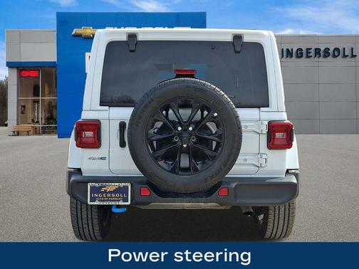 Bright White Clearcoat 2024 Jeep Wrangler 4xe Sahara