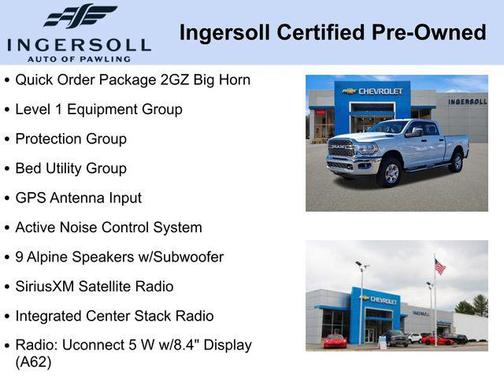 2024 RAM 2500 Big Horn Crew Cab 4x4 6'4' Box
